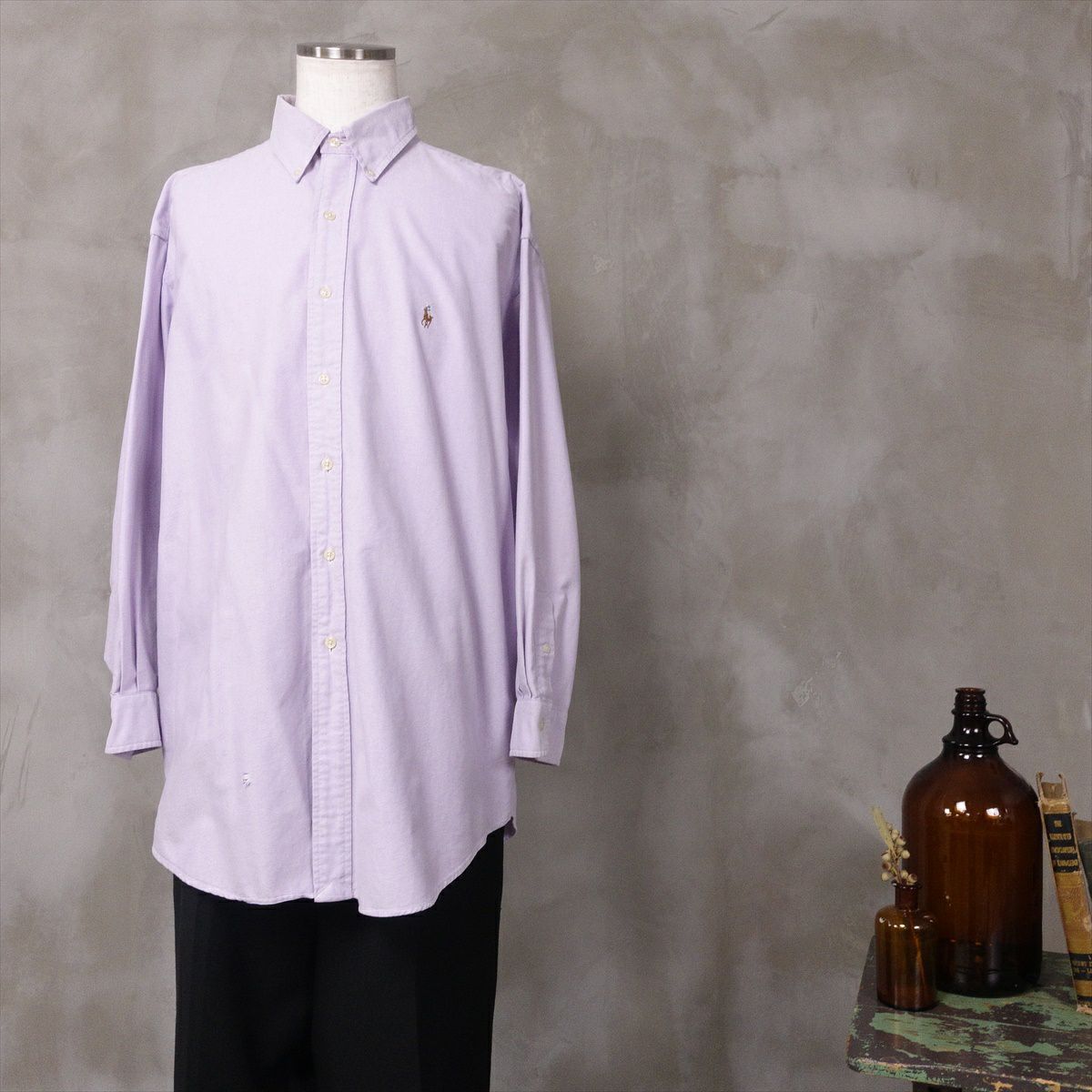 古着のラルフローレンのシャツ