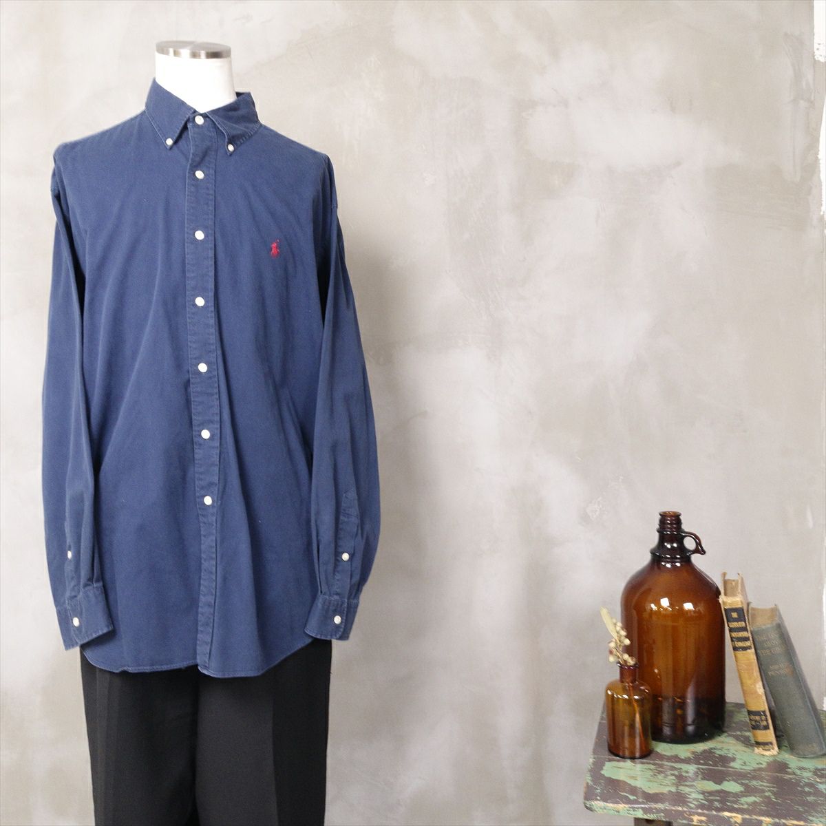 古着のラルフローレンのシャツ