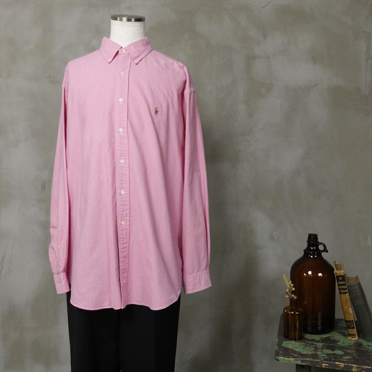 古着のラルフローレンのシャツ