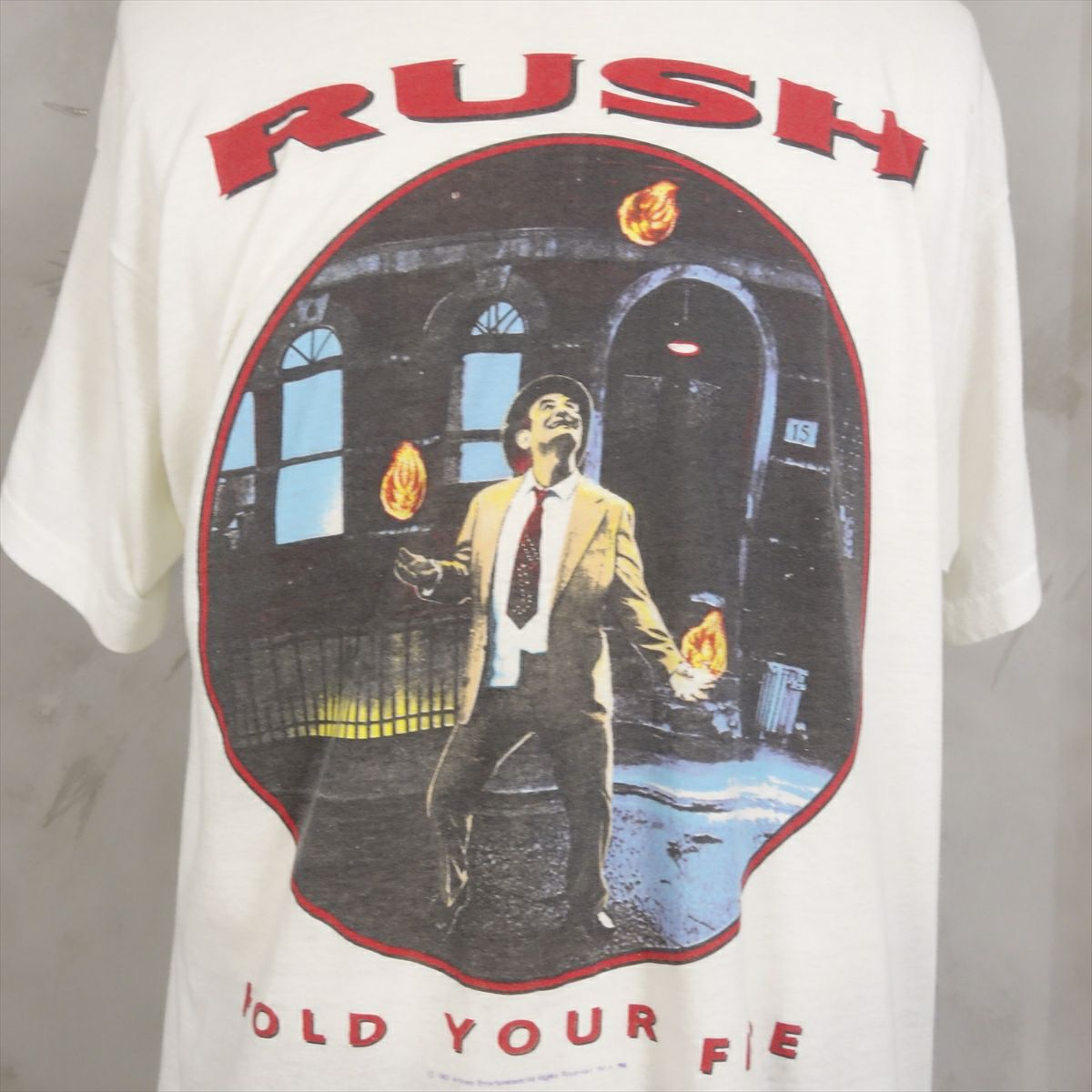 古着 80s RUSH HOLD YOUR FIRE Tシャツ | Flamingo Online 古着屋 