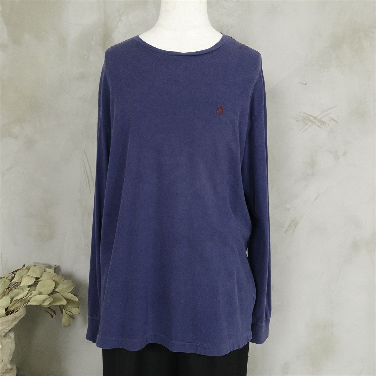 古着のラルフローレンのロングTシャツ