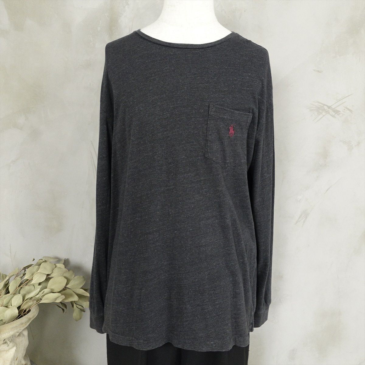 古着のラルフローレンのロングTシャツ