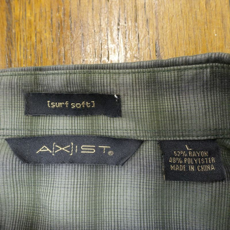 古着 AXIST ロングスリーブシャツ