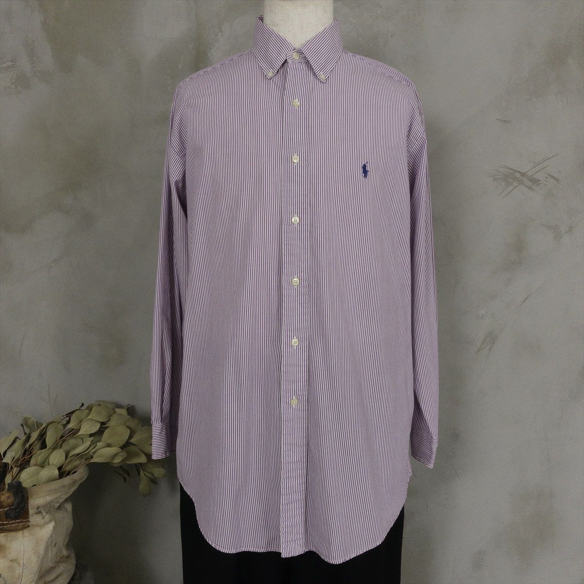 古着のラルフローレンのシャツ