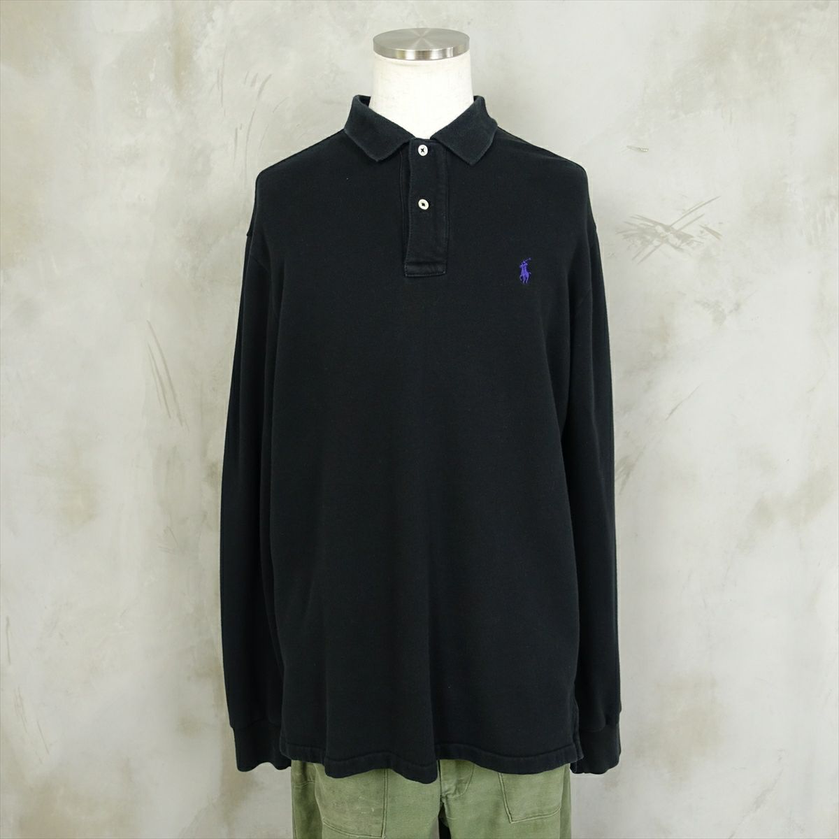 古着のラルフローレンのポロシャツ