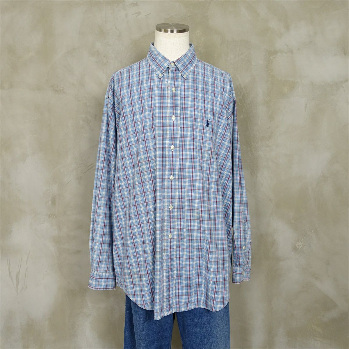 古着のラルフローレンのシャツ