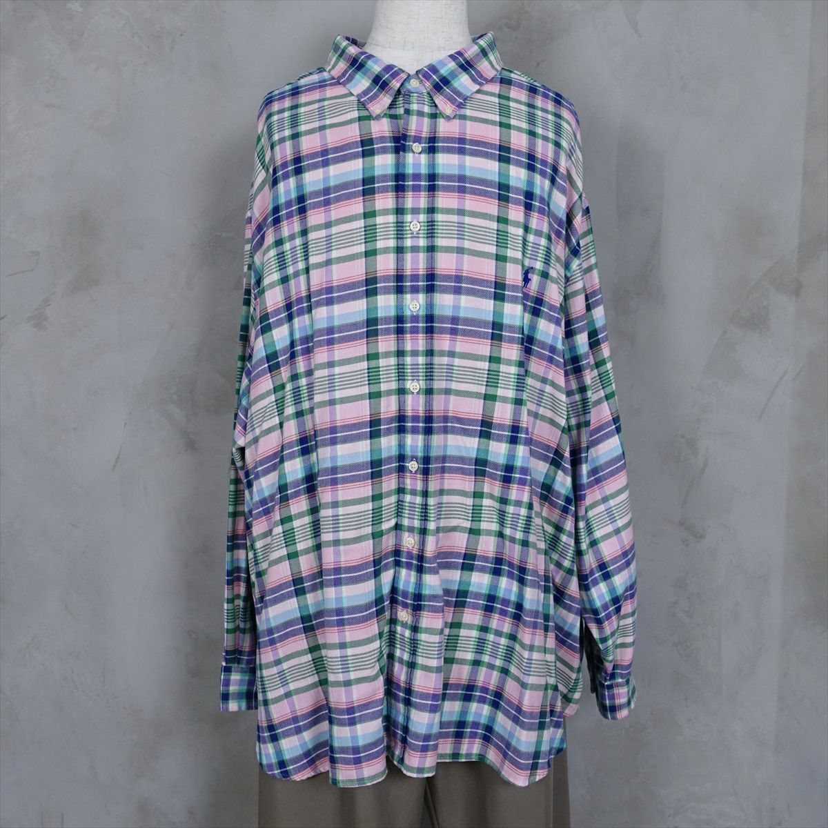 古着のラルフローレンのシャツ
