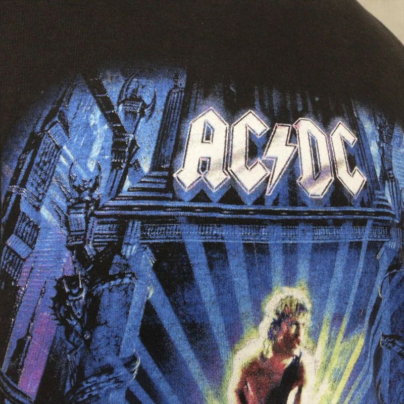 古着 90s ACDC 両面プリント バンド Tシャツ | Flamingo Online 古着屋