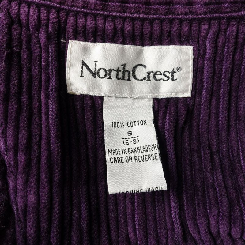 太畝コーデュロイシャツ　BIGサイズ　ピンク　“North Crest”