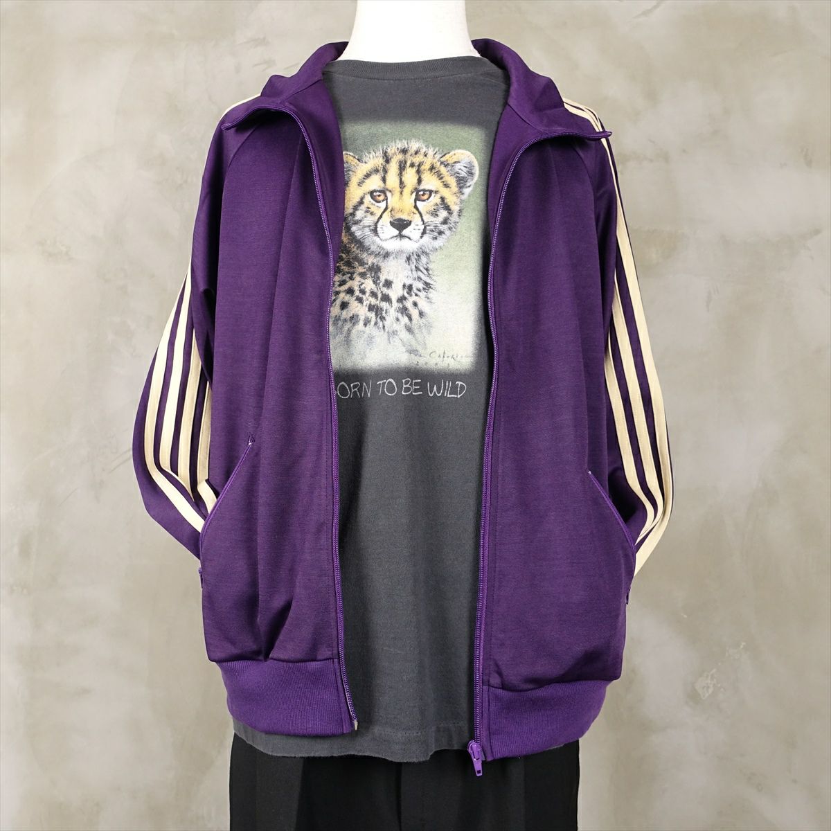 Fafatt ファファット ゼブラ柄 イージーパンツ ブラウン | Flamingo  