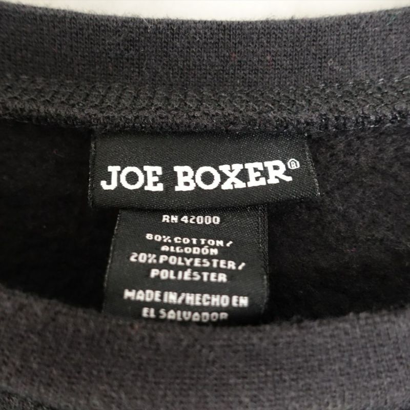 古着 JOE BOXER 無地 スウェット