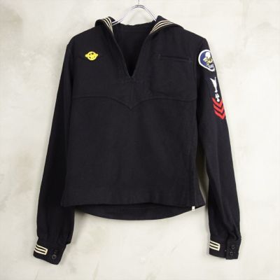 古着 VINTAGE US NAVY ウール セーラーシャツ | Flamingo Online 古着