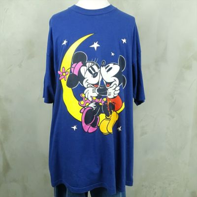 古着 90s DISNEY ミッキー＆ミニー プリントTシャツ | Flamingo Online