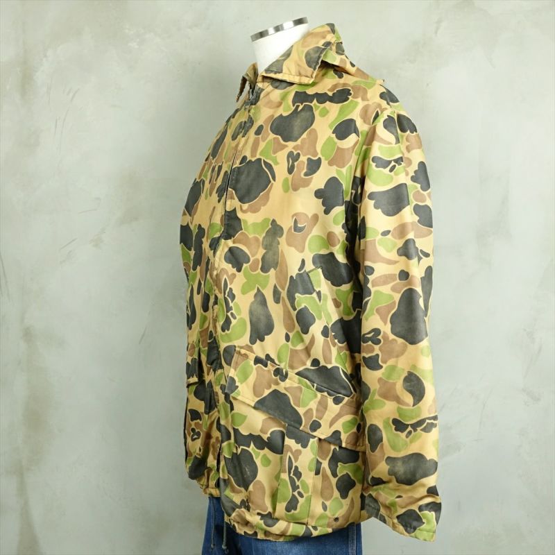 と*お様 60s KAMO ダックハンターカモ ハンティングシャツ　 ジャケット 60s KAMO ダックハンター カモ 迷彩 コットン ハンティング