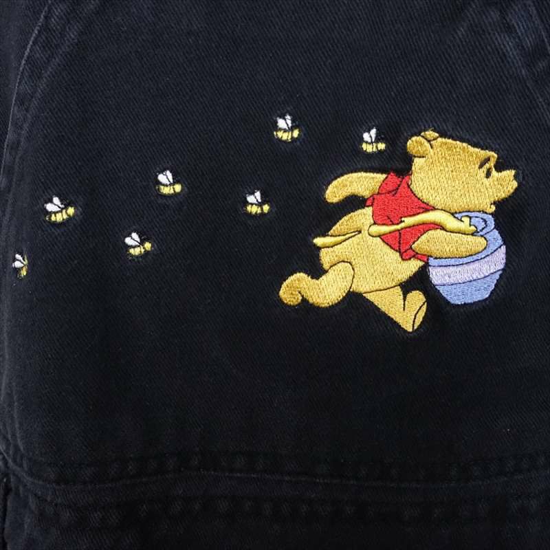 古着 DISNEY プーさん オーバーオール
