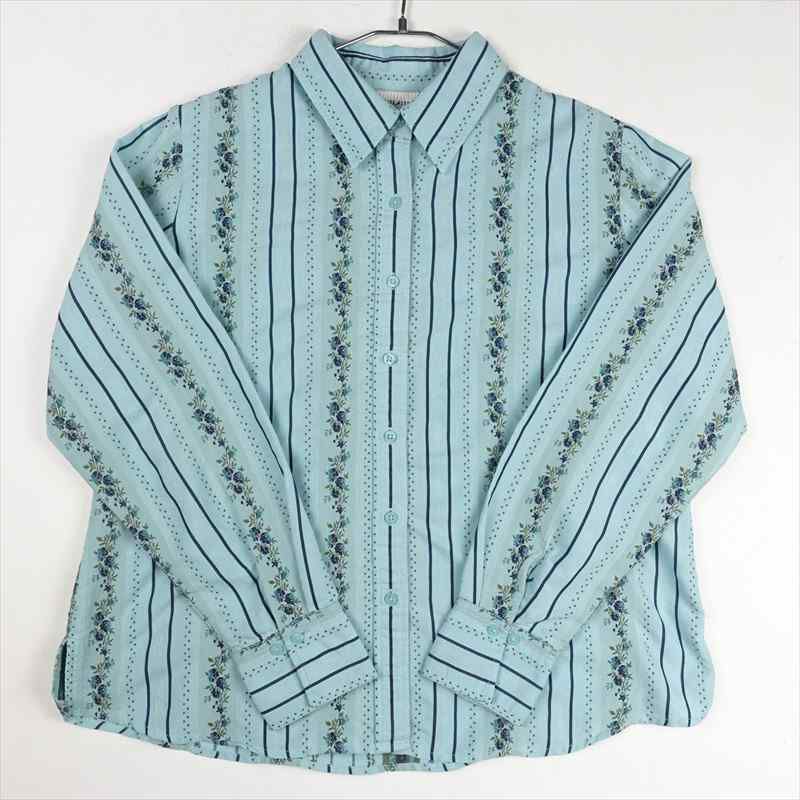 古着のシルクレーヨンシャツ