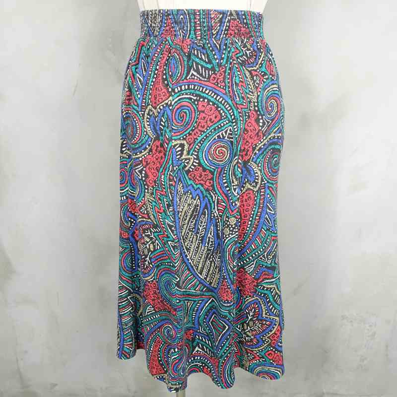 古着の柄スカート