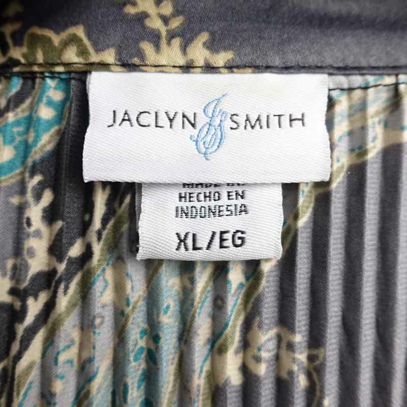 古着 JACLYN SMITH 総柄 プリーツシャツ | Flamingo Online 古着