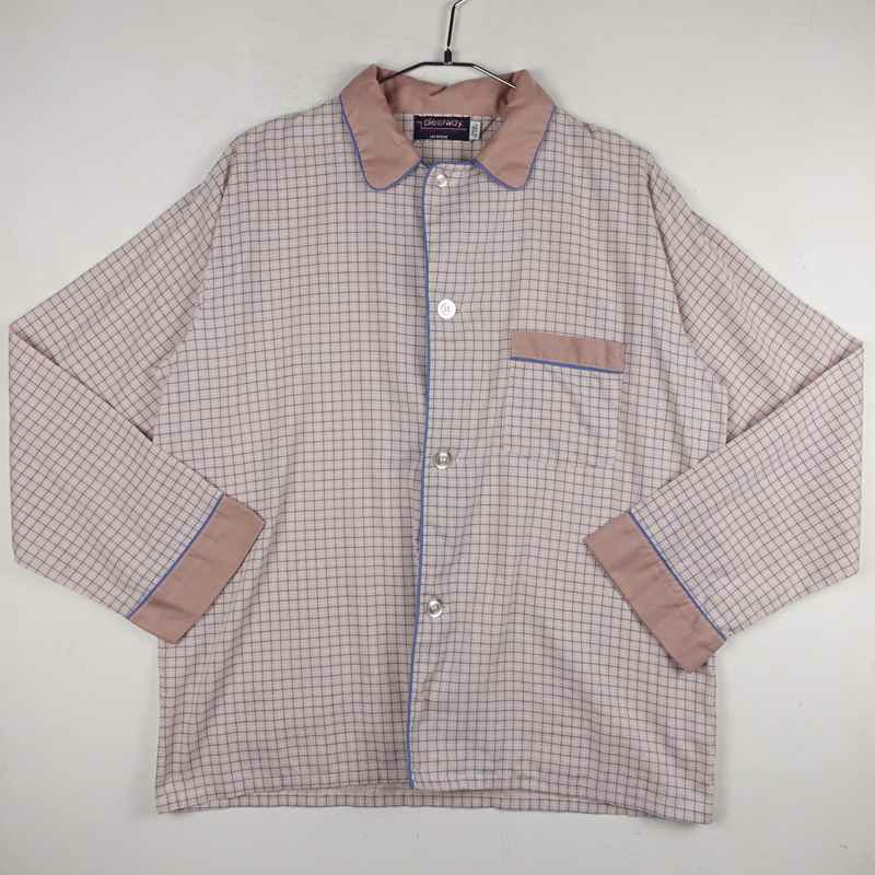 古着のパジャマシャツ