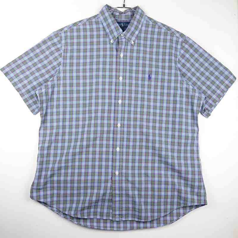 古着のラルフローレンの半袖シャツ