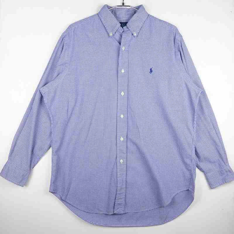 古着のラルフローレンの長袖シャツ