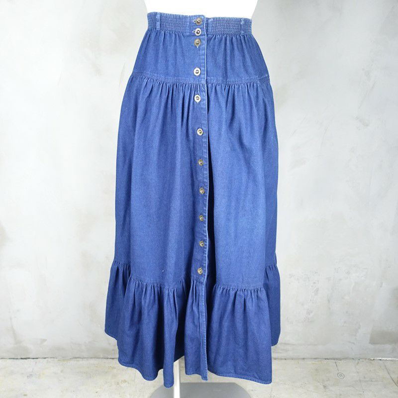 古着のデニムスカート