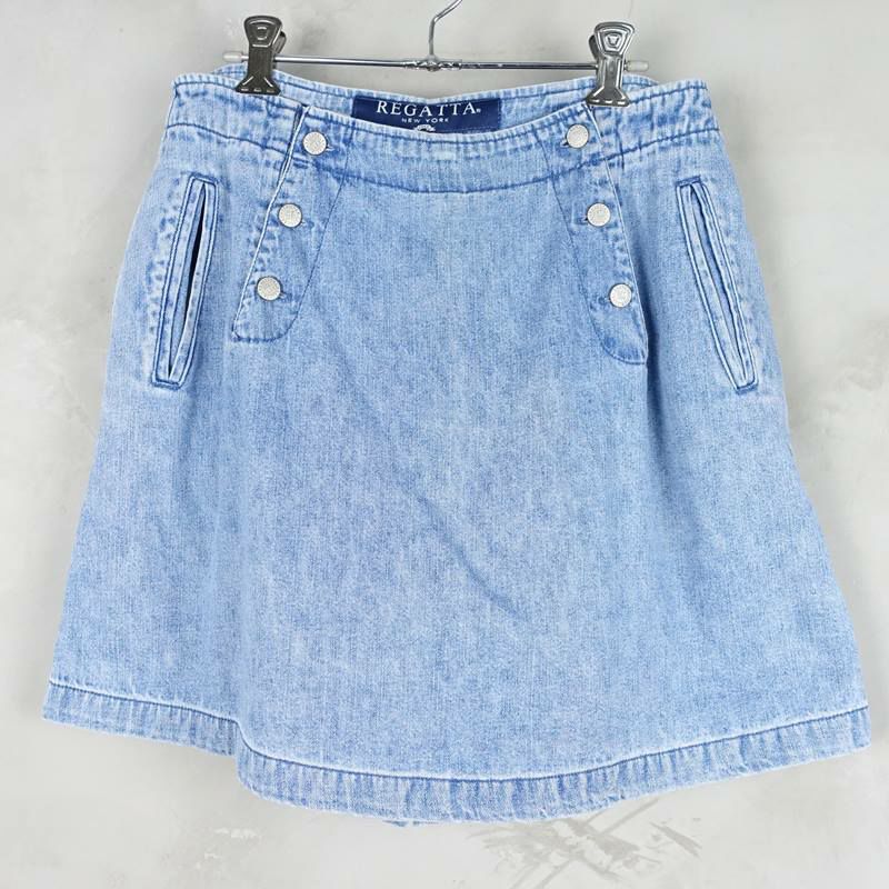 古着のデニムショートパンツ