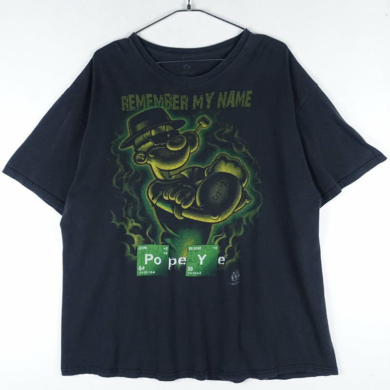 古着のキャラクタープリントTシャツ