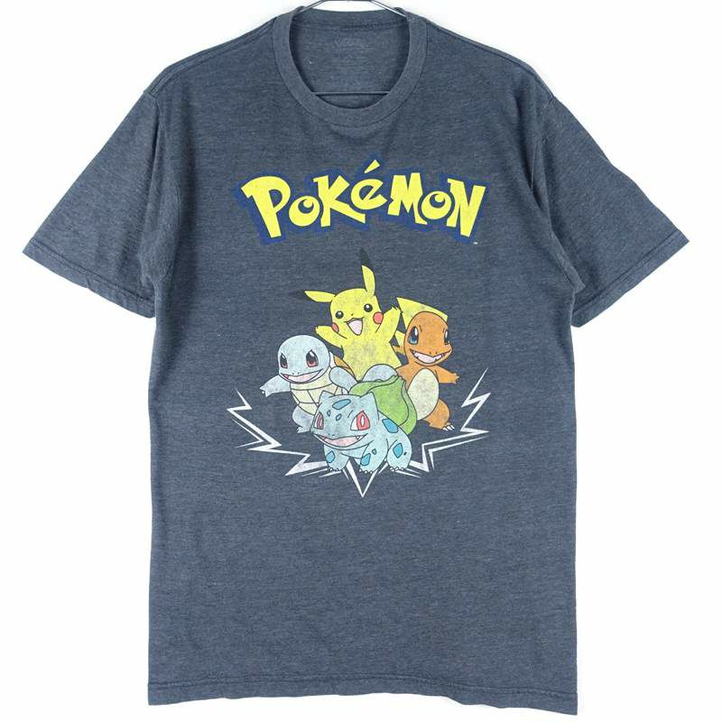 古着のキャラクタープリントTシャツ