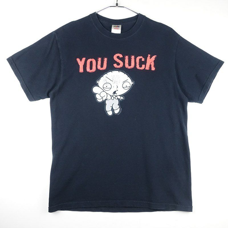 古着のキャラクタープリントTシャツ