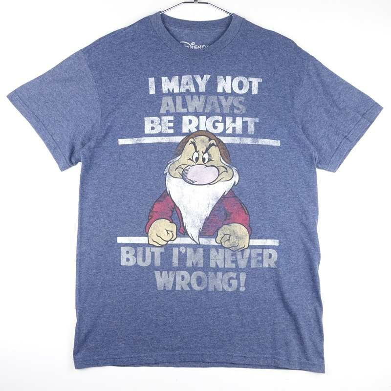 古着のキャラクタープリントTシャツ