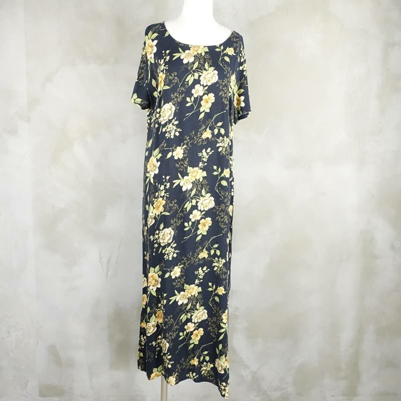 古着の花柄ワンピース