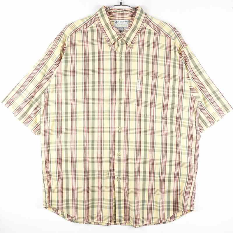 古着のコロンビア半袖シャツ
