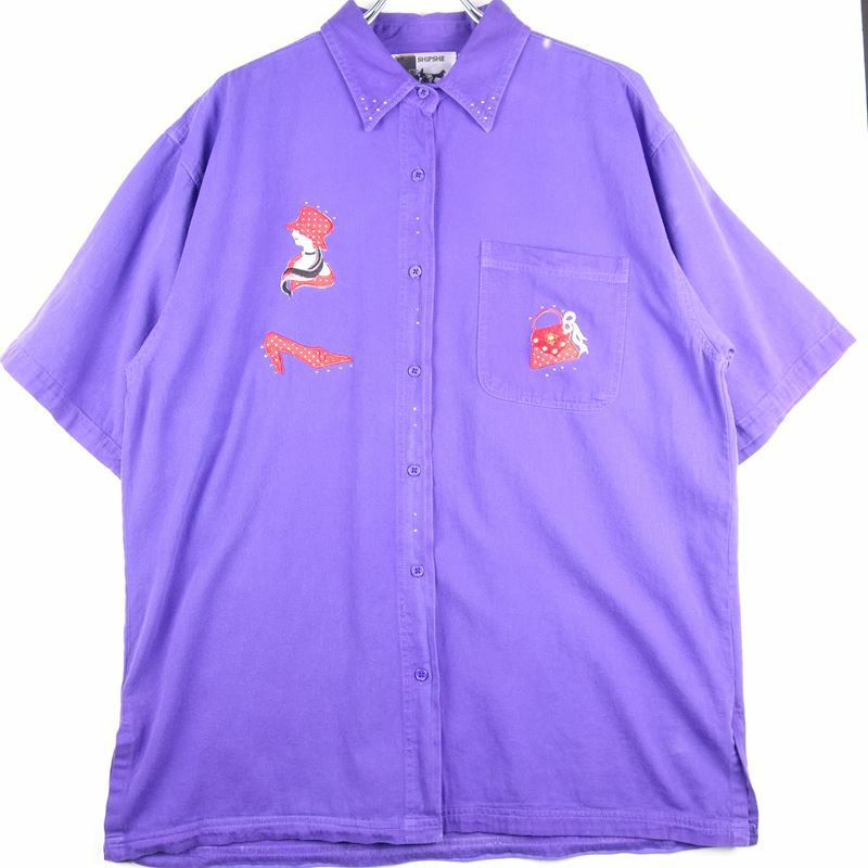 古着の半袖シャツ