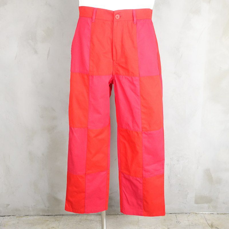 ファファットの 大判パッチワークパンツ