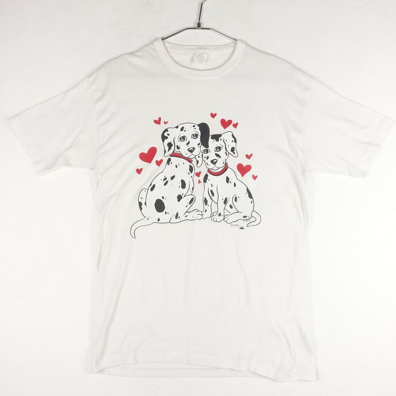 古着のアニマルプリントＴシャツ