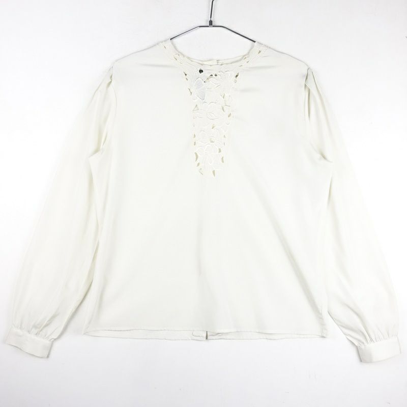 古着の長袖ブラウス