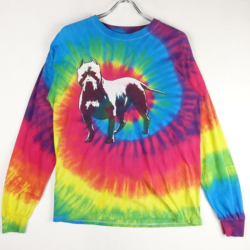 古着のアニマルプリントロンT