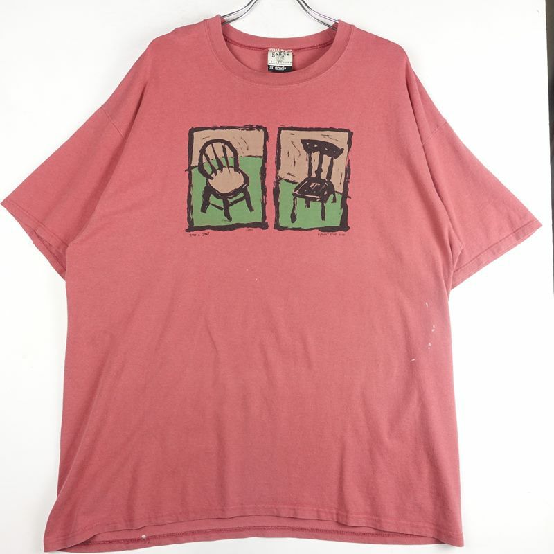 古着のプリントＴシャツ