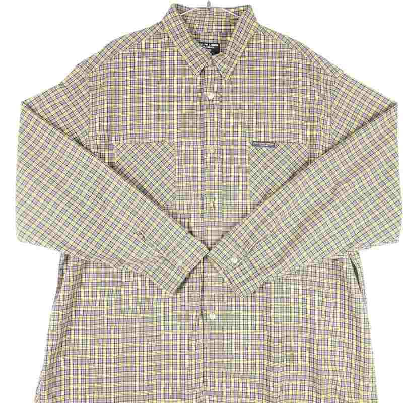 古着のラルフローレン長袖シャツ