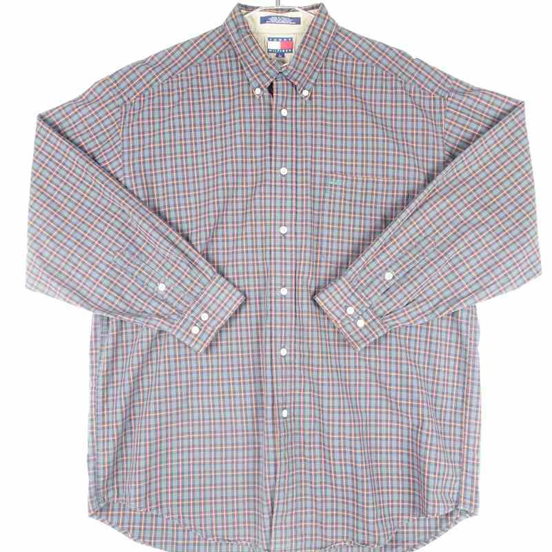 古着のトミーヒルフィガー長袖シャツ
