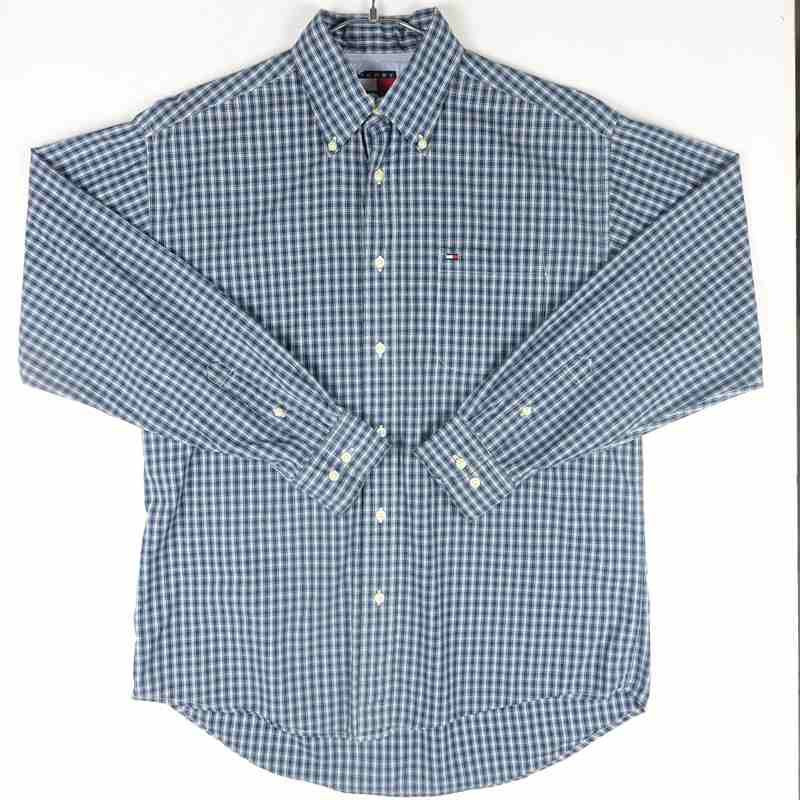 古着のトミーヒルフィガー長袖シャツ