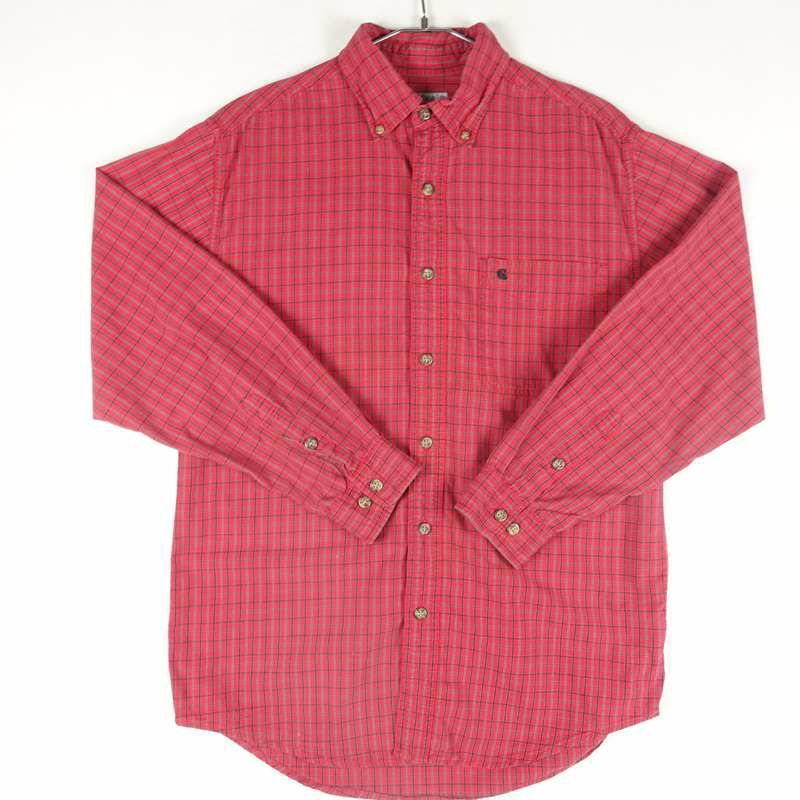 古着のカーハート長袖シャツ