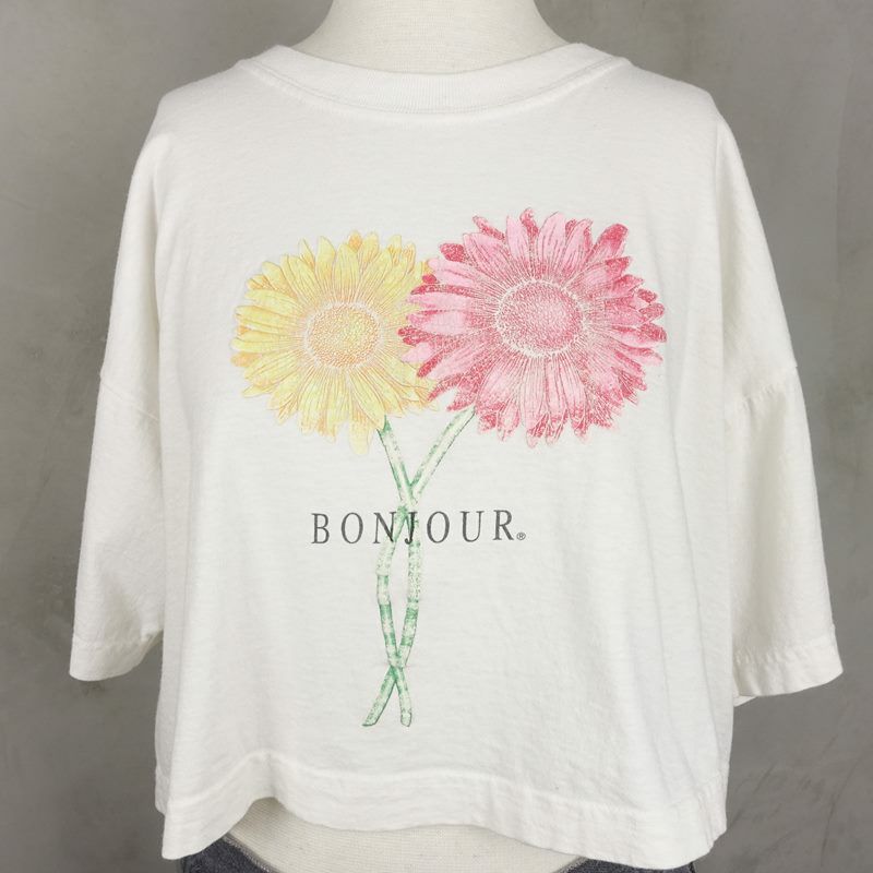 古着のプリントTシャツ