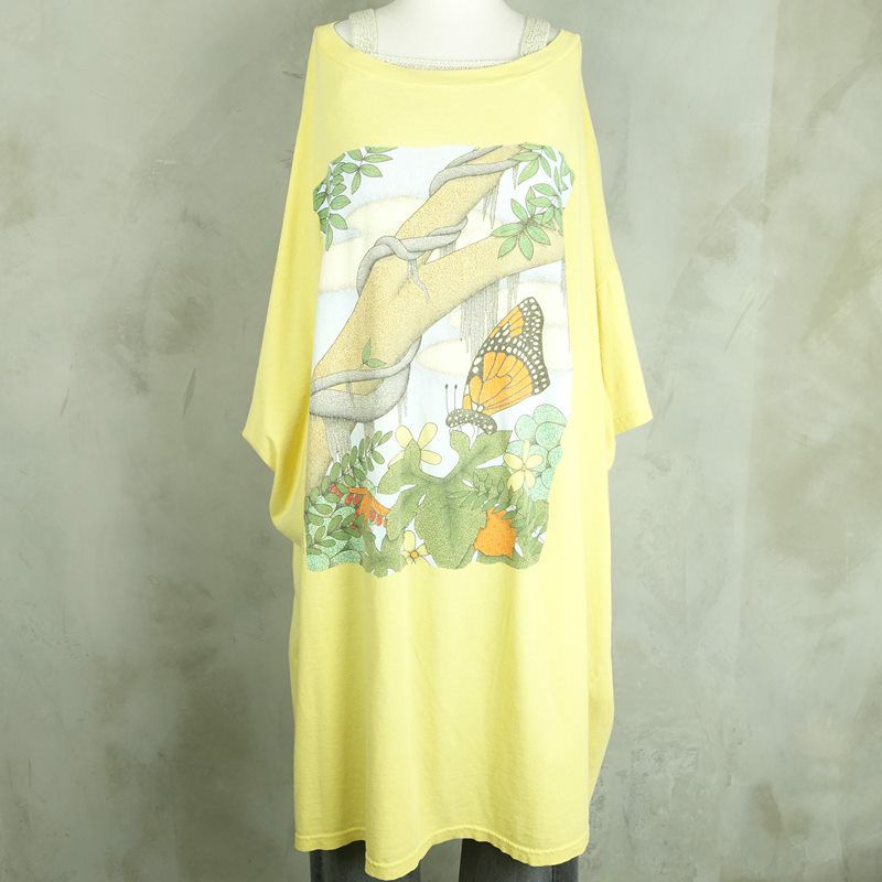 古着のプリントＴシャツ