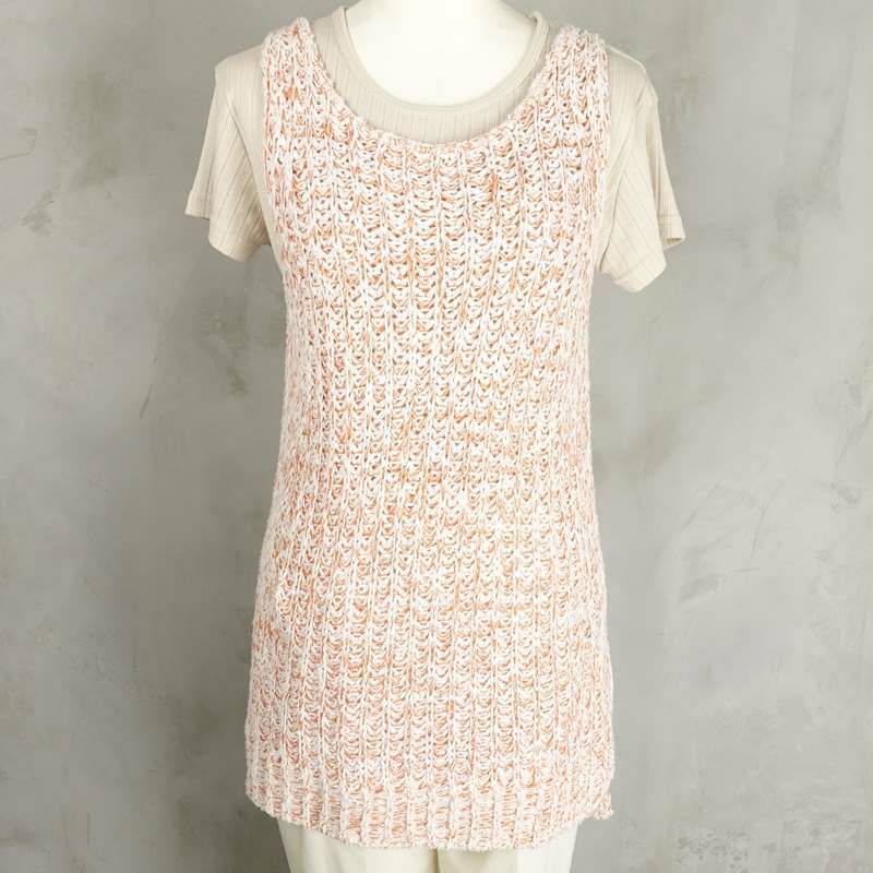 古着のシースルーワンピース