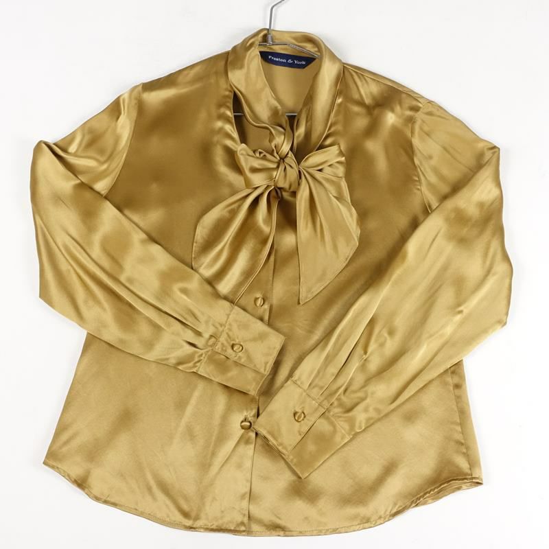 古着の開襟長袖シャツ