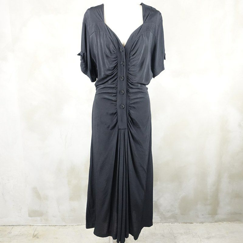 古着の半袖ワンピース