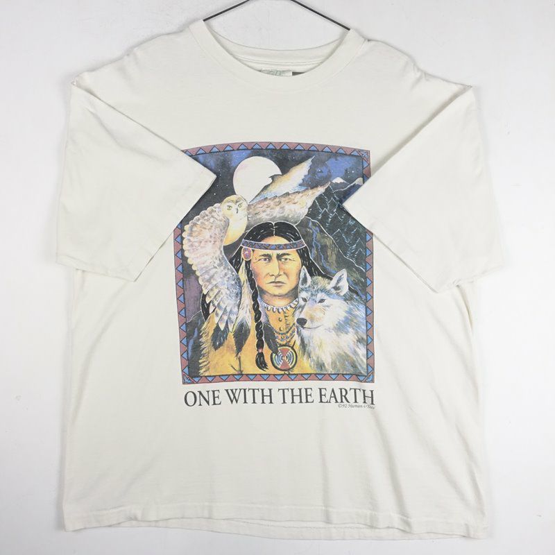 古着のプリントＴシャツ