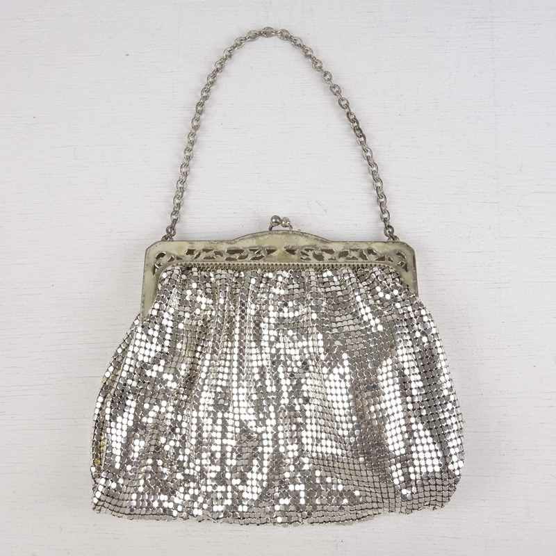 アンティーク ハンドポーチ